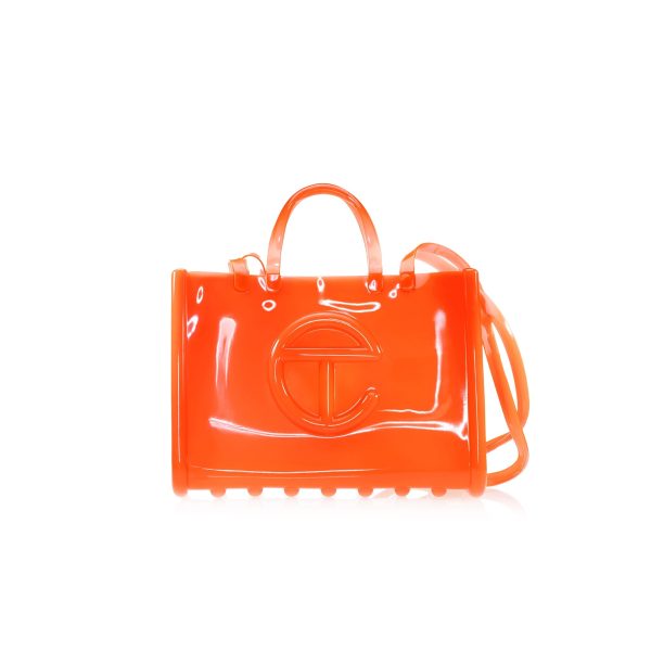Large Jelly Shopper - Orange