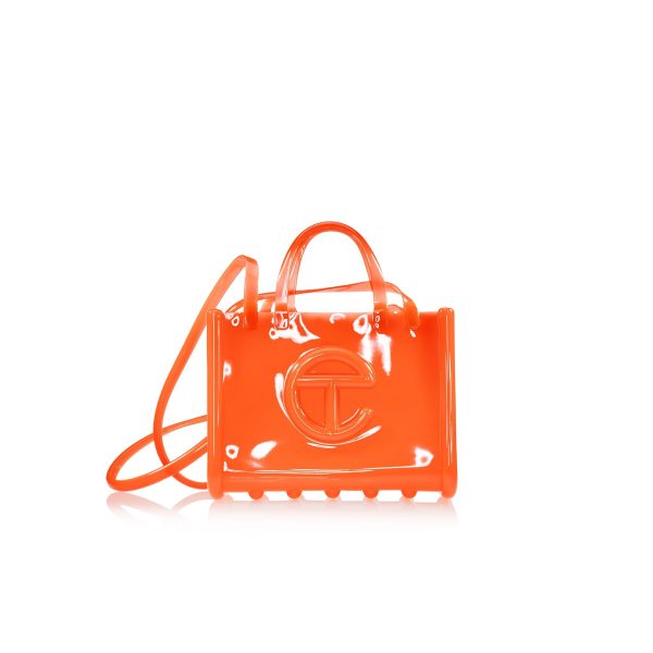 Medium Jelly Shopper - Orange