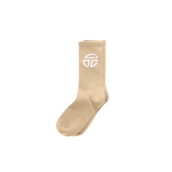 Athletic Logo Socks - Cream