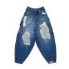 Baggy Jean - Distressed Blue