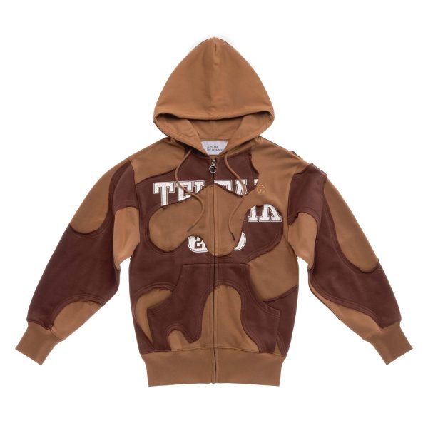 Camo Hoodie - Chocolate