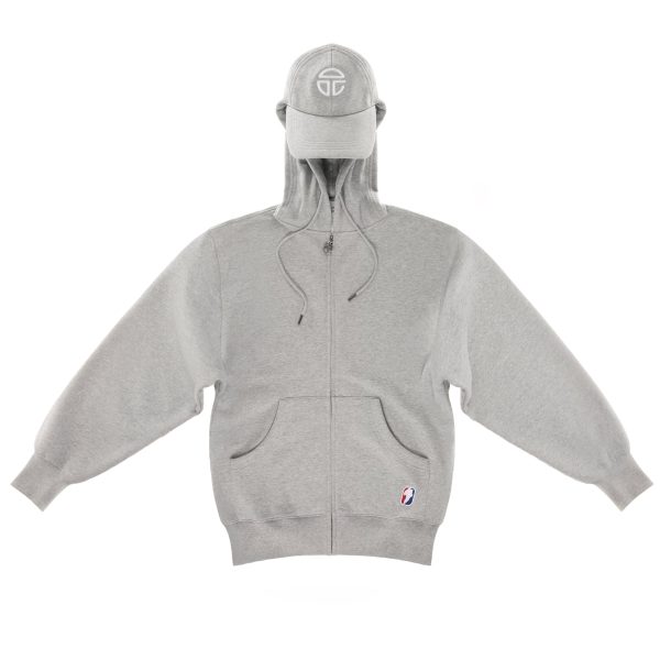 Cap Hoodie - Heather Grey