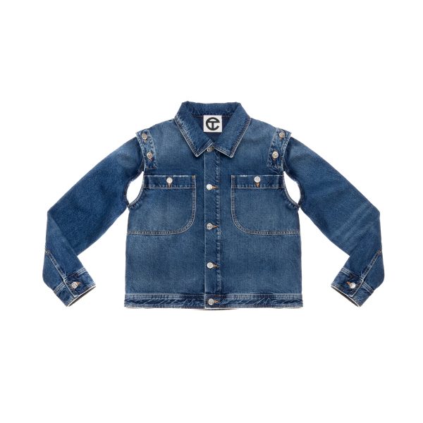 Detachable Jean Jacket - Blue