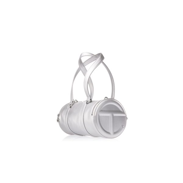 Medium Telfar Duffle - Silver