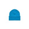 Embroidered Beanie - Cyan