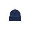 Embroidered Beanie - Navy