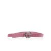 Logo Belt - Silver/Corned Beef