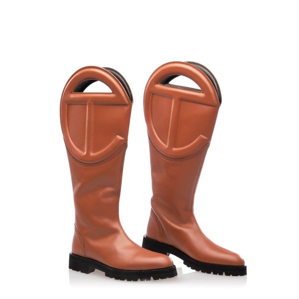 Logo Boot - Tan