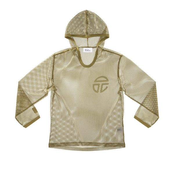 Mesh Hoodie T - Olive