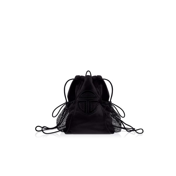 Mini String Bag - Black