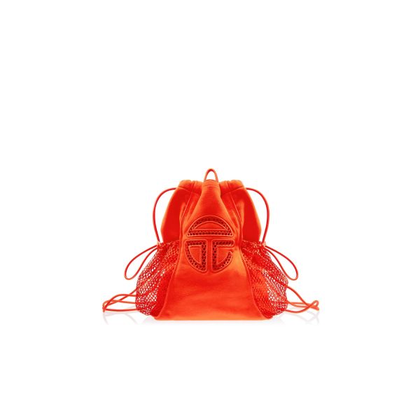 Mini String Bag - Vivid Orange