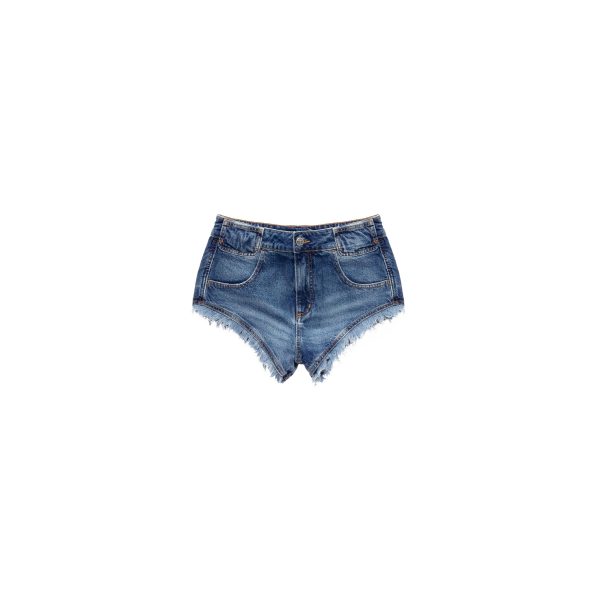 Poom Poom Jean Short - Blue