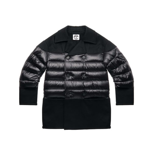 Puff Peacoat - Black