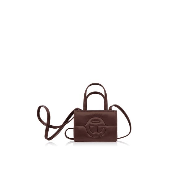 Small Puff Shopper - Chocolate