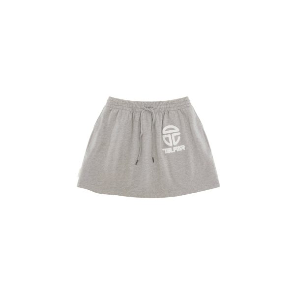 Short Sweatskirt - Heather Grey