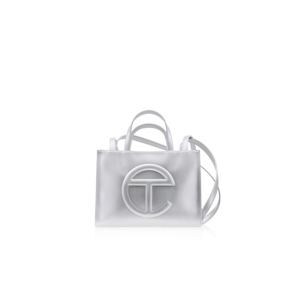 Shmedium Shopping Bag - Silver