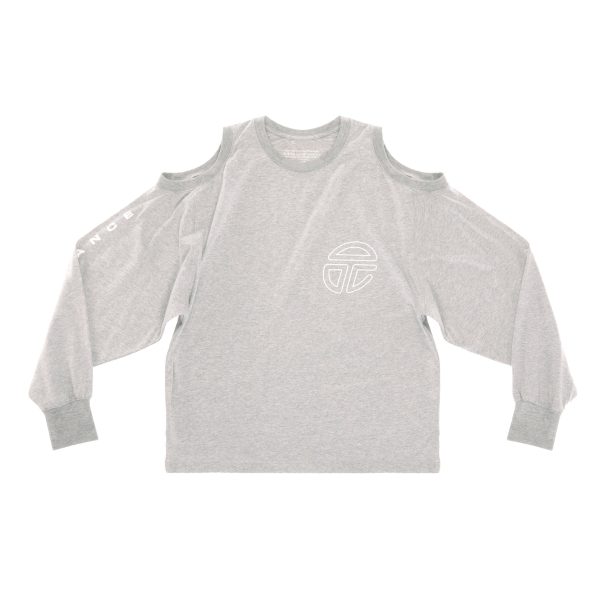 Triple Long Sleeve T - Heather Grey
