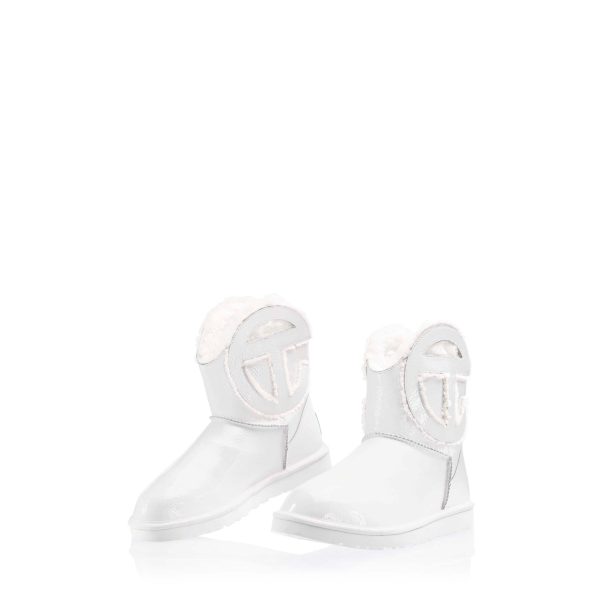 Logo Mini Crinkle - White