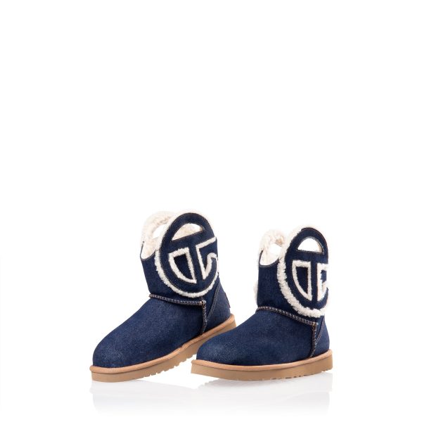 Logo Mini Boot - Denim