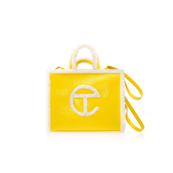 Medium Shopper Crinkle - Taxi