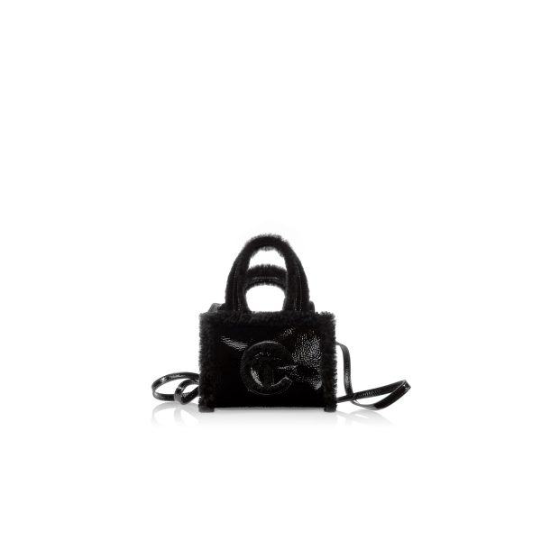 Small Shopper Crinkle - Black